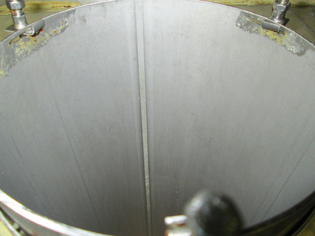 Gereinigtes Abluftrohr