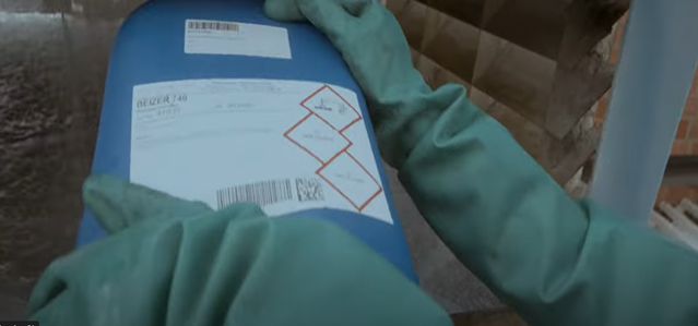 Abbildung eines Kanisters mit Reinigungsmittel